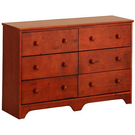Canwood 786-4 6 Drawer Double Dresser